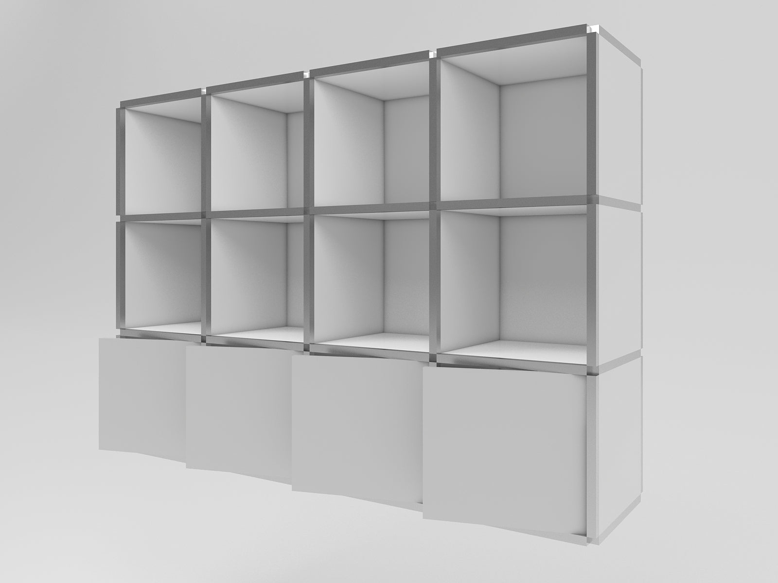Large wide cabinet