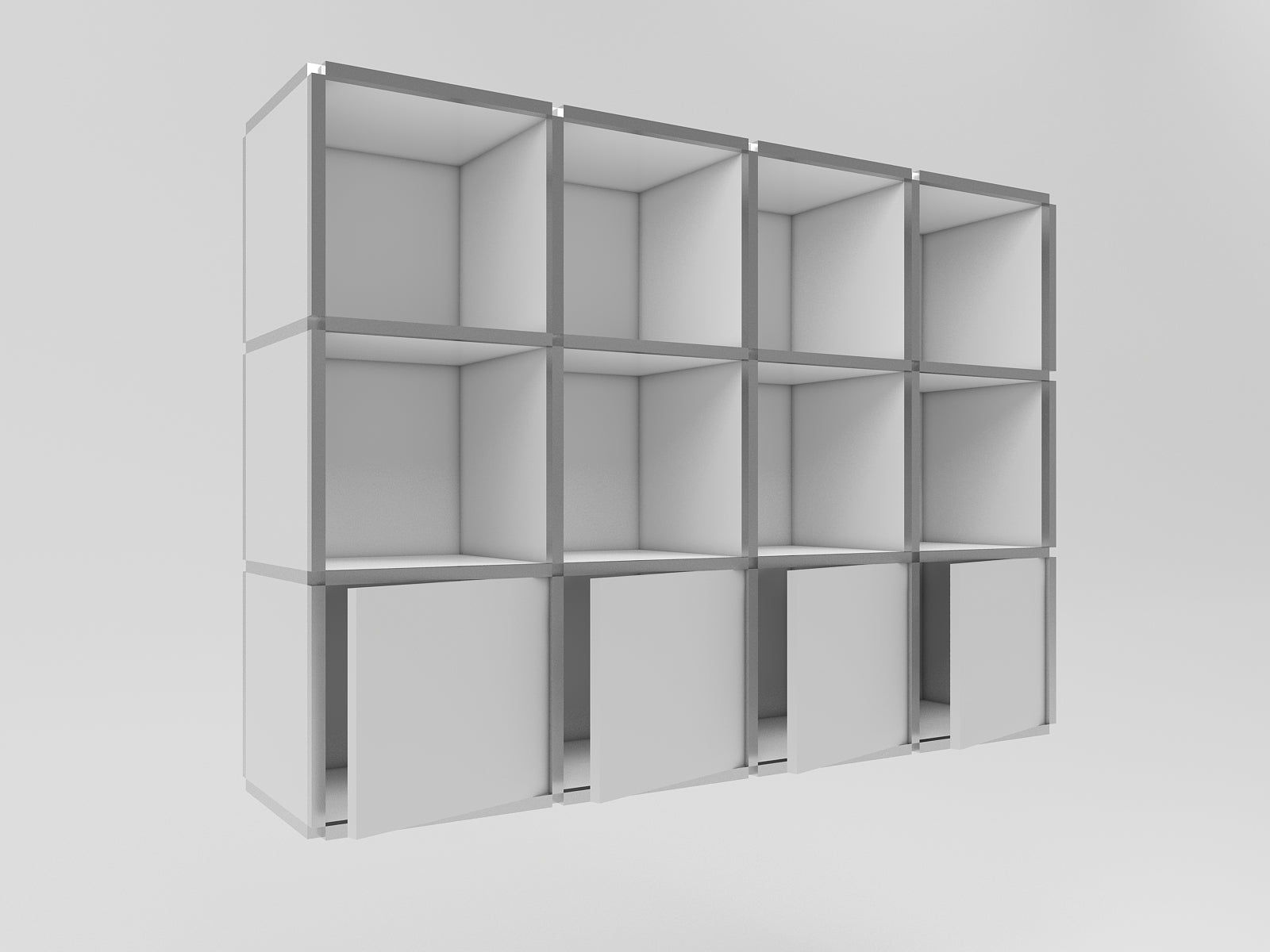 Large wide cabinet