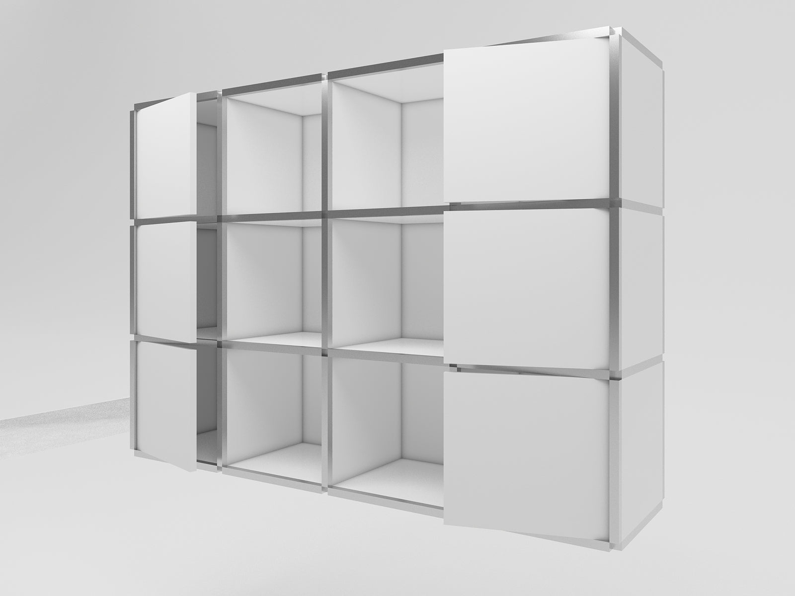Medium cabinet with doors