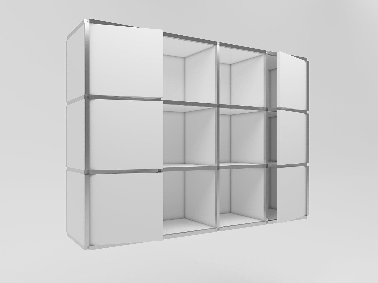 Medium cabinet with doors