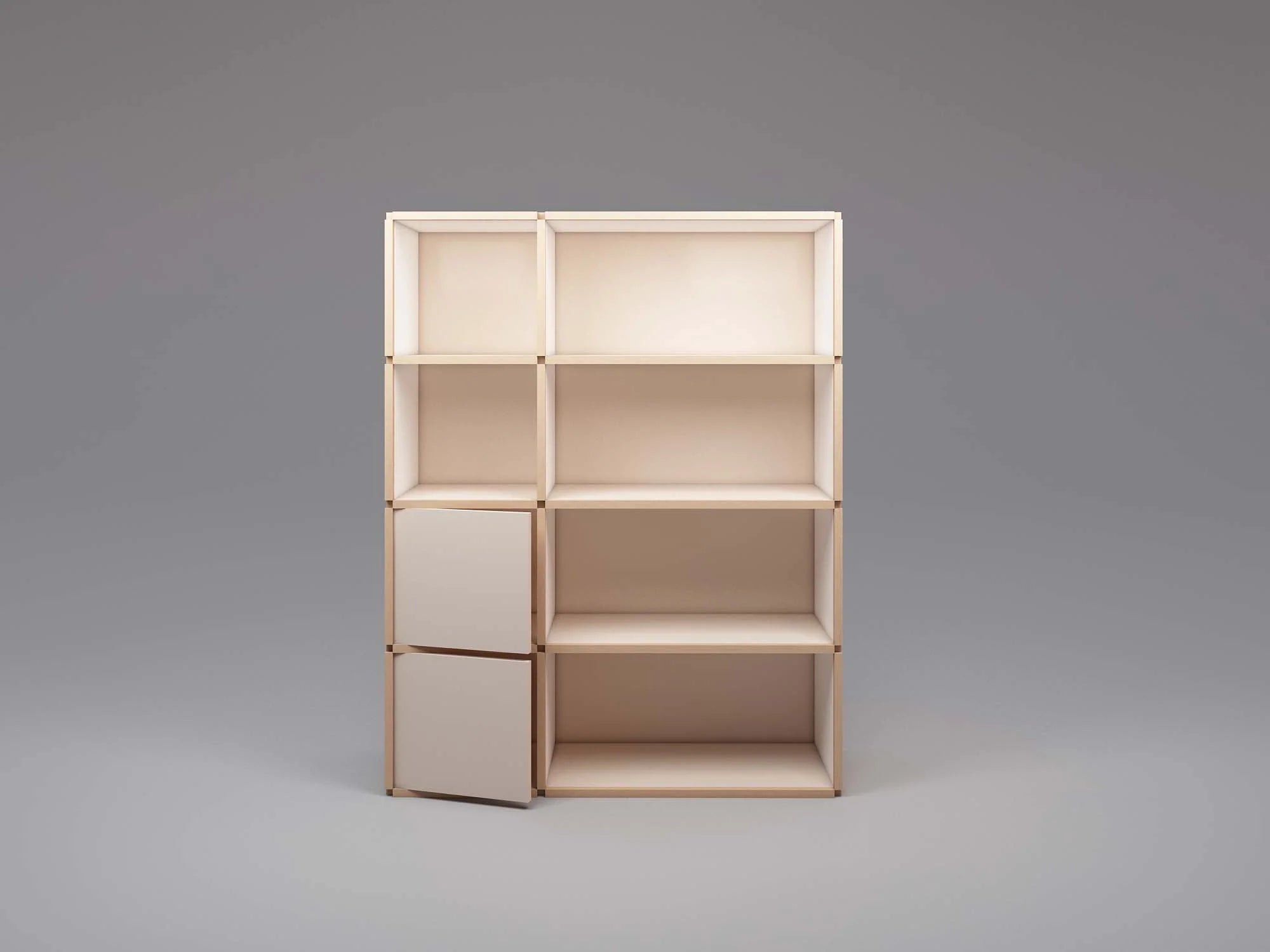 Medium bookcase - Module Inc