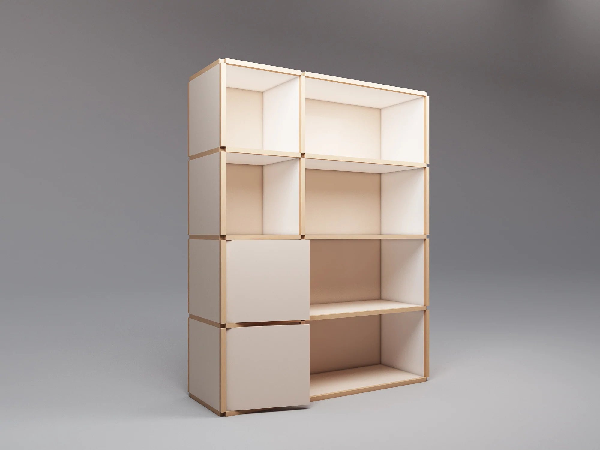 Medium bookcase - Module Inc