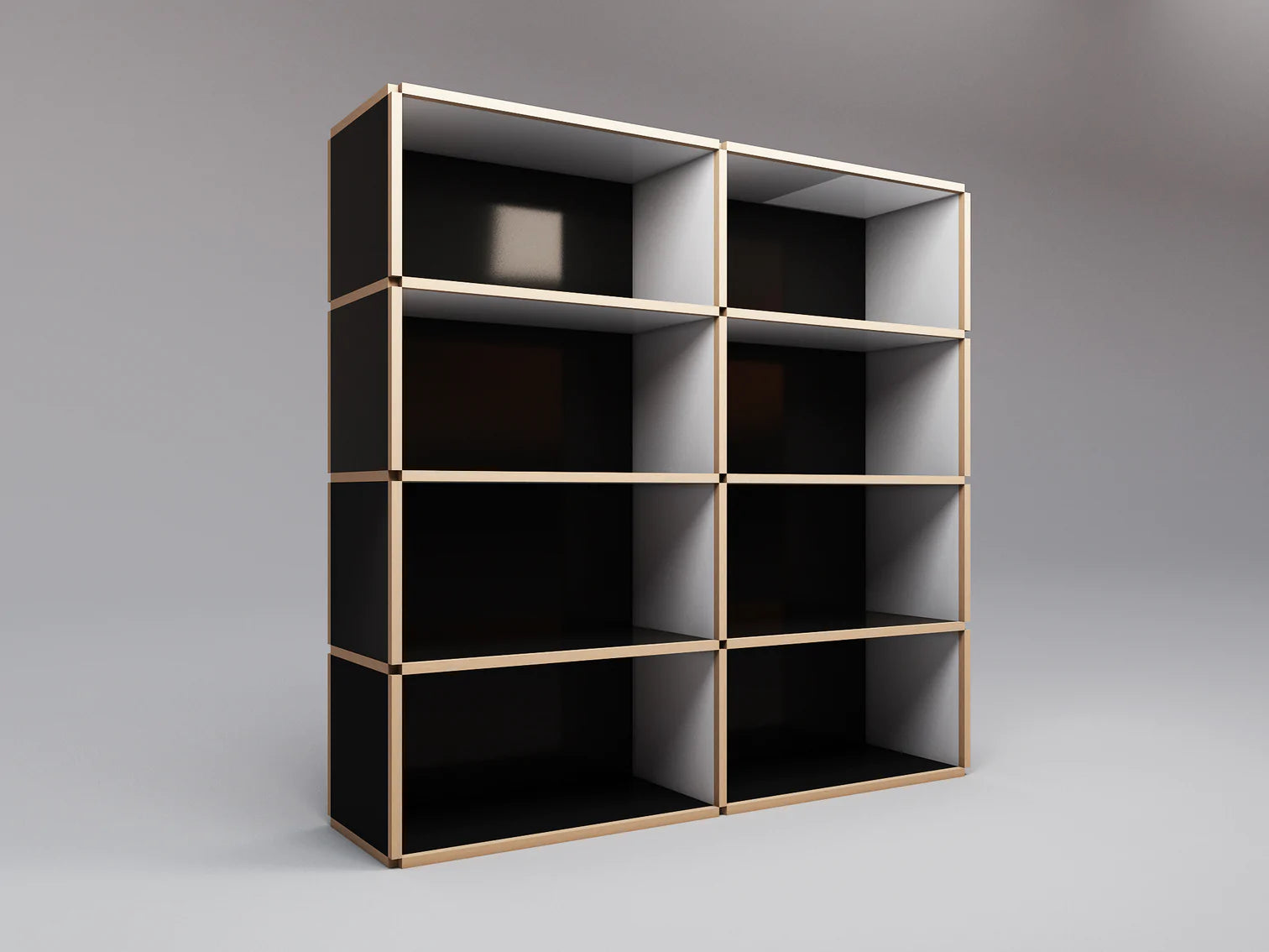 Large wide bookcase
