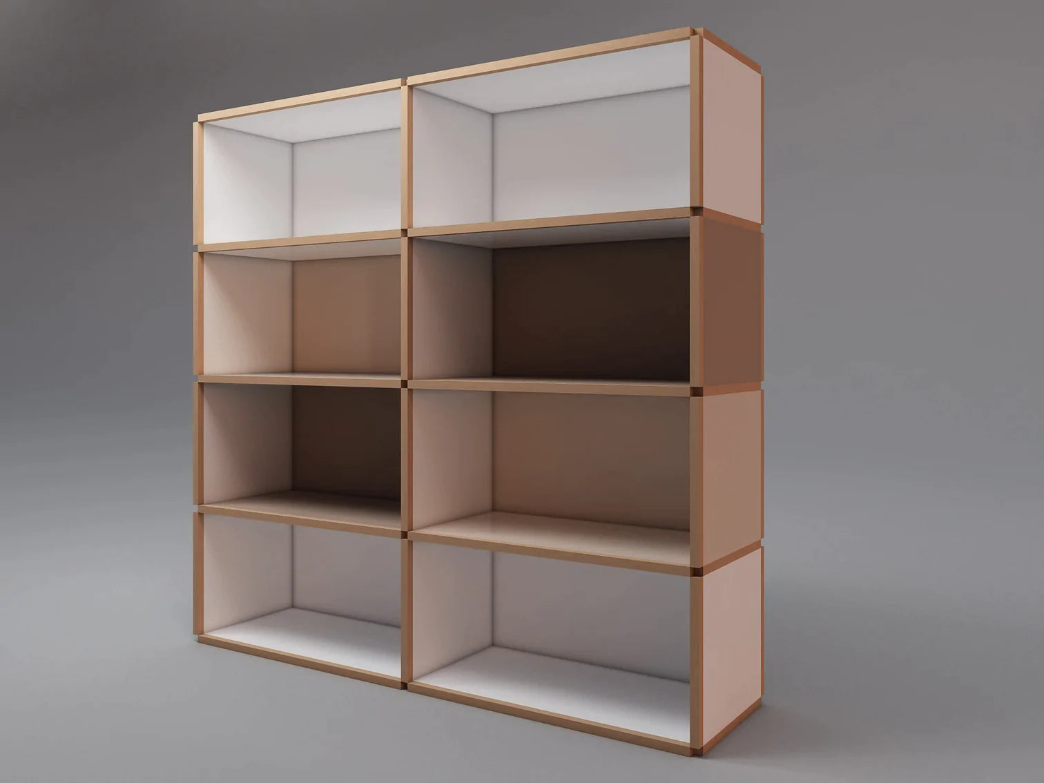 Large wide bookcase