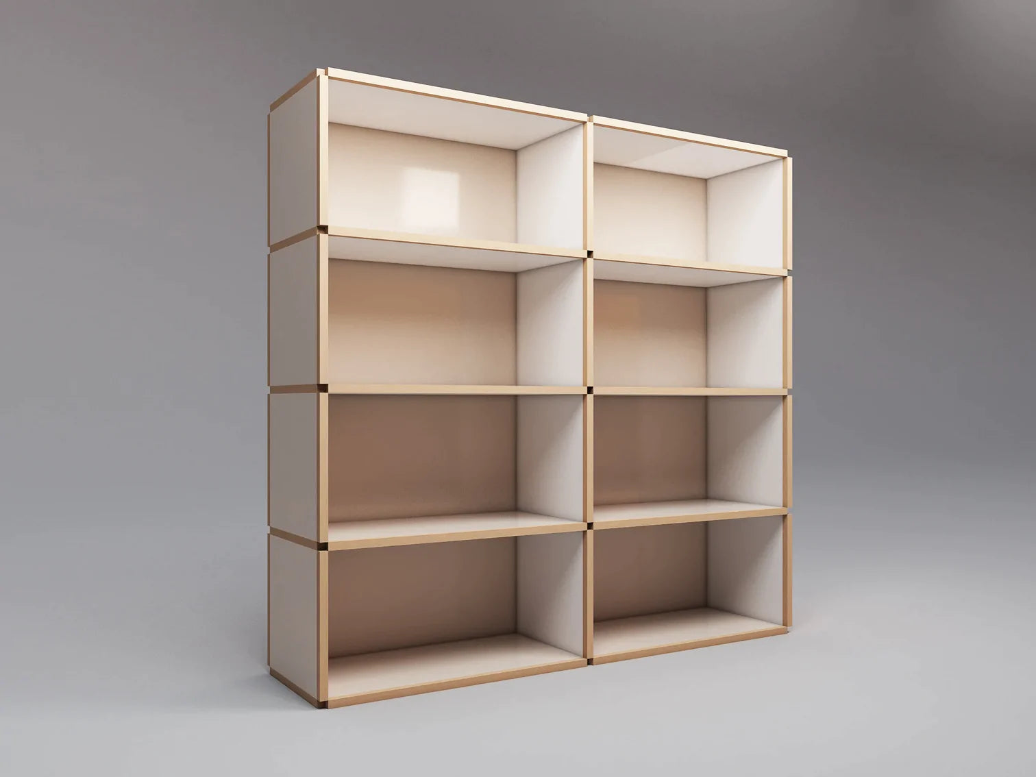 Large wide bookcase
