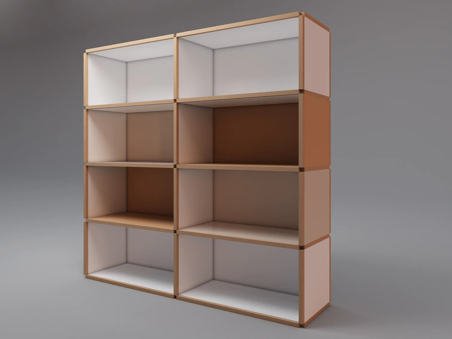 Large wide bookcase