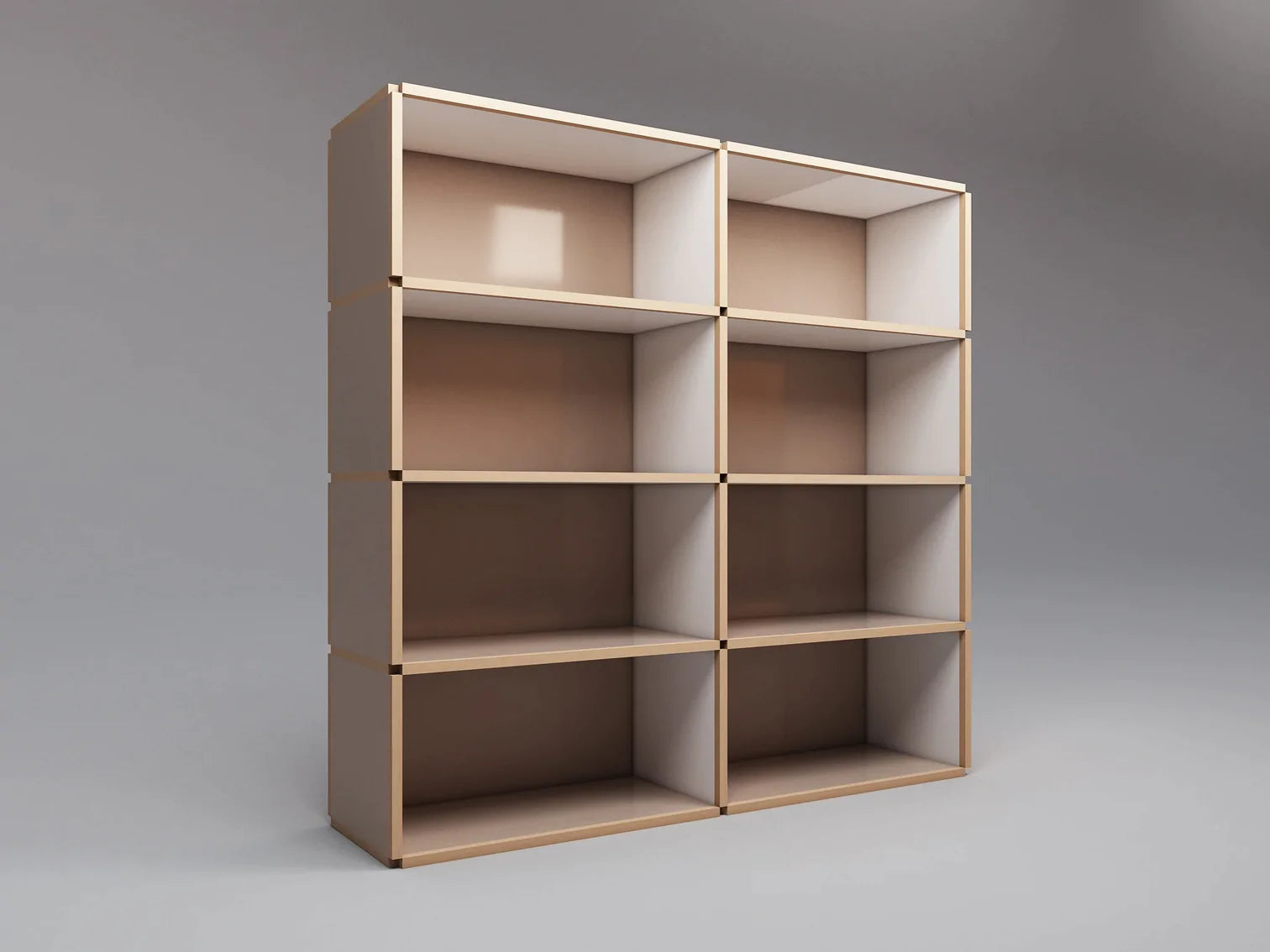 Large wide bookcase