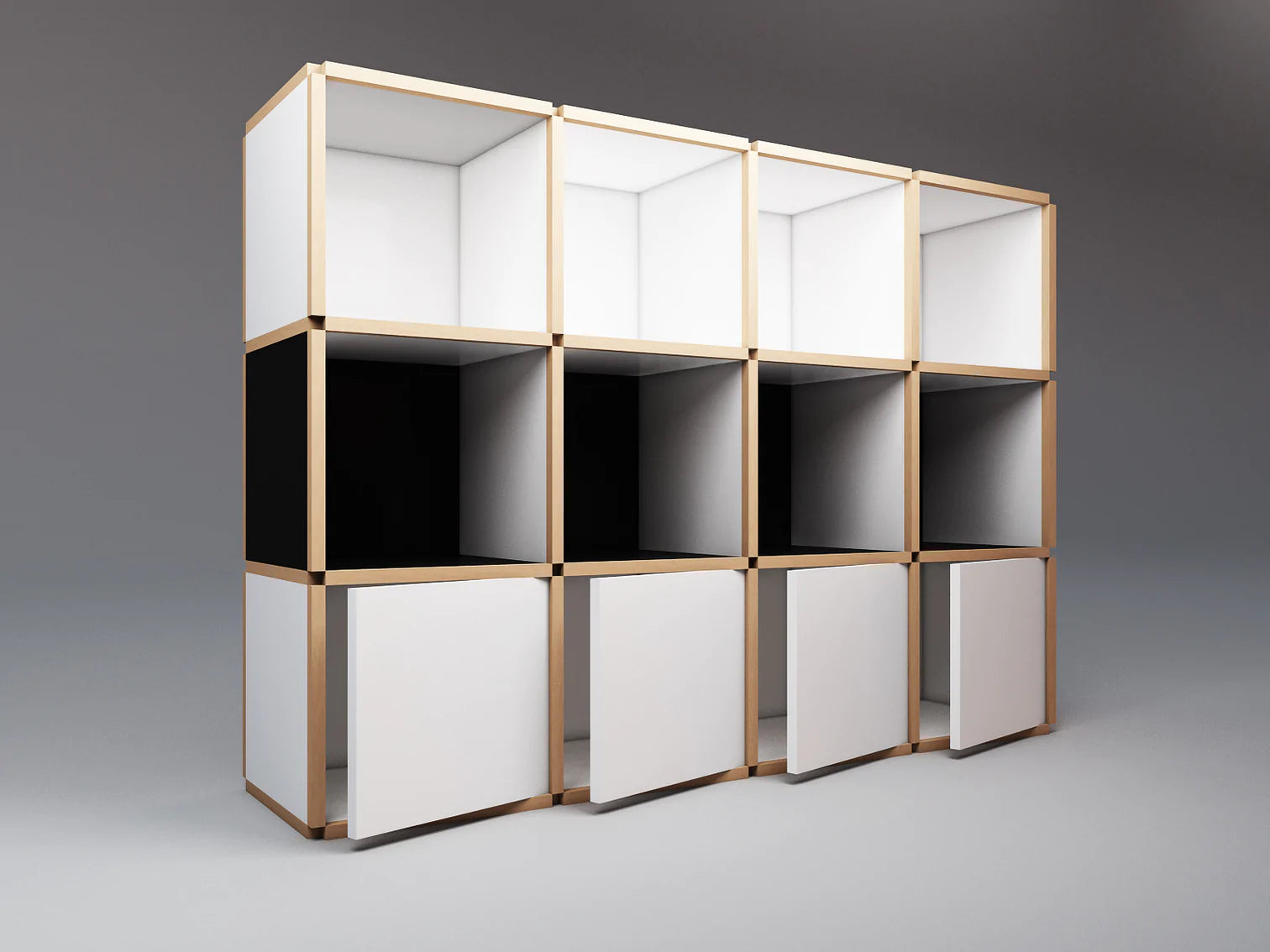Large wide cabinet