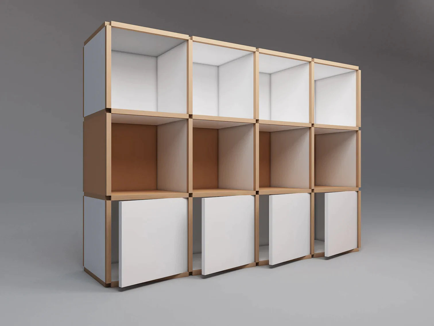 Large wide cabinet