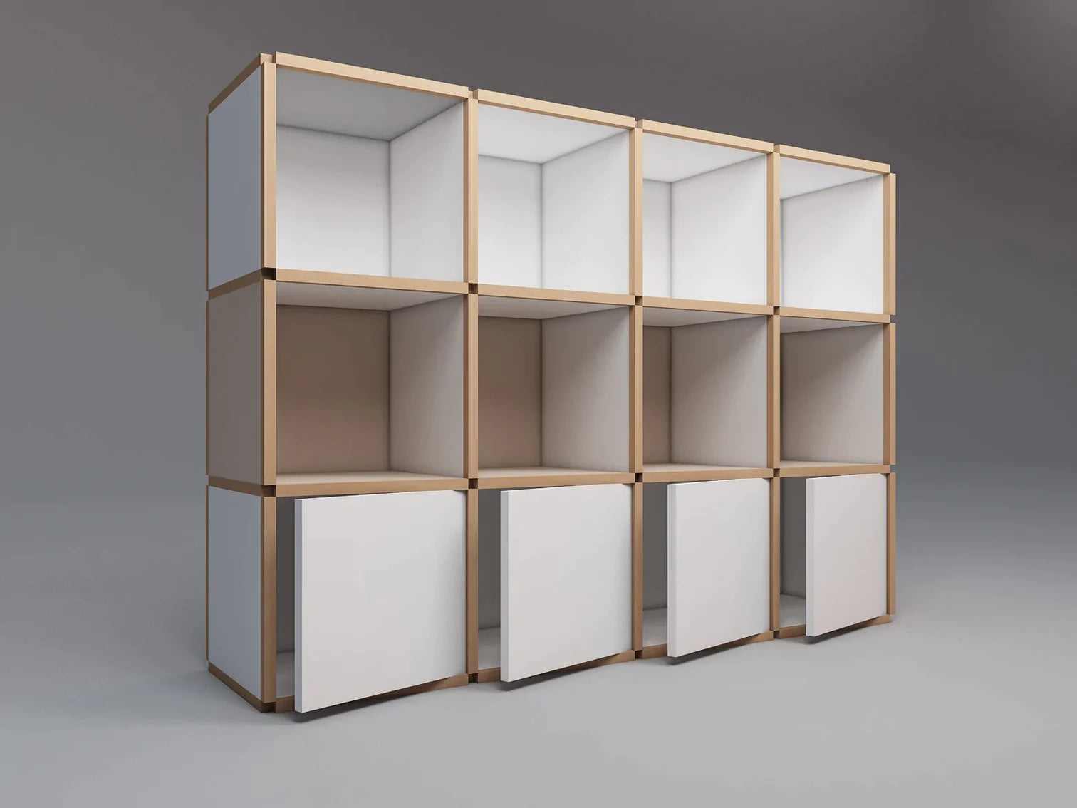Large wide cabinet