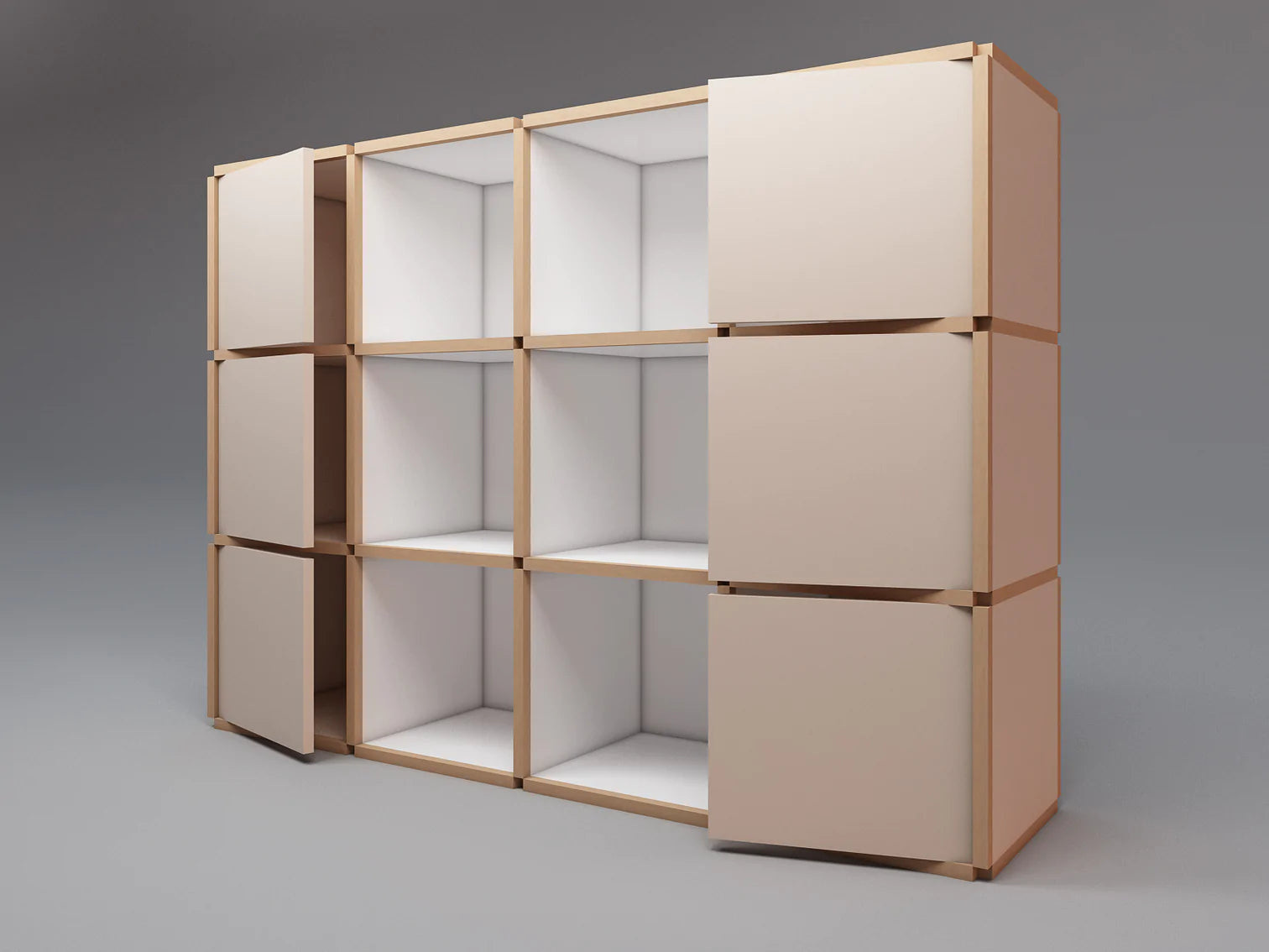 Medium cabinet with doors