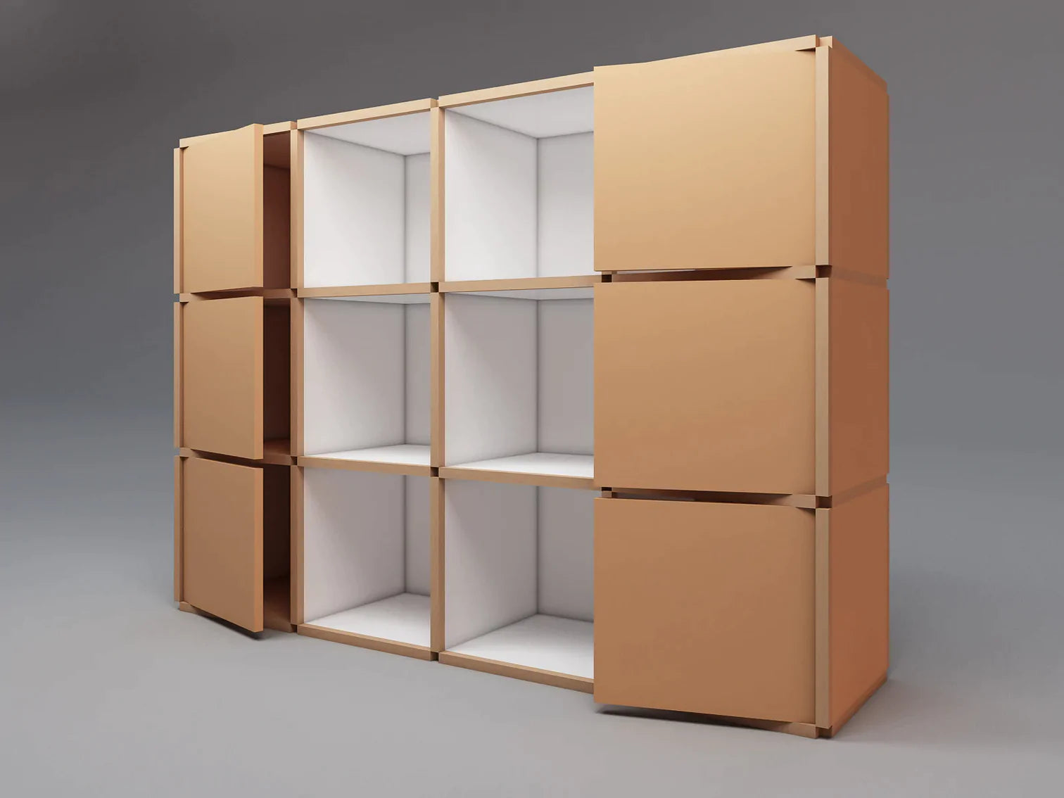 Medium cabinet with doors