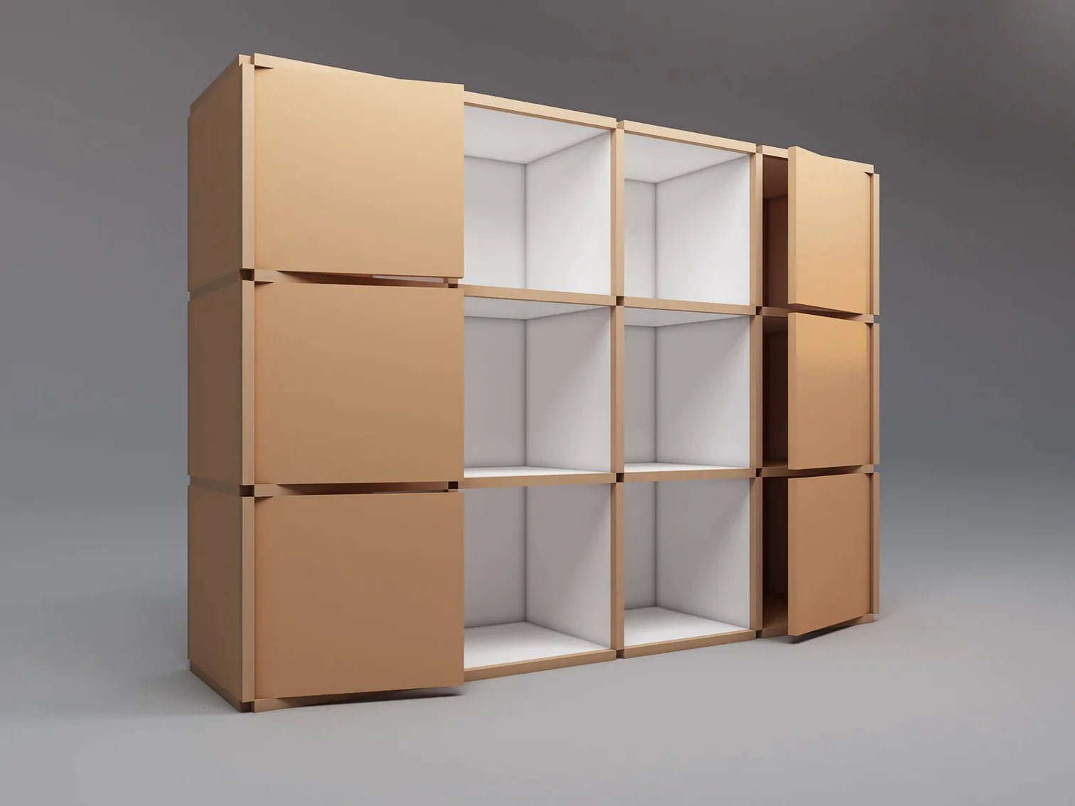 Medium cabinet with doors