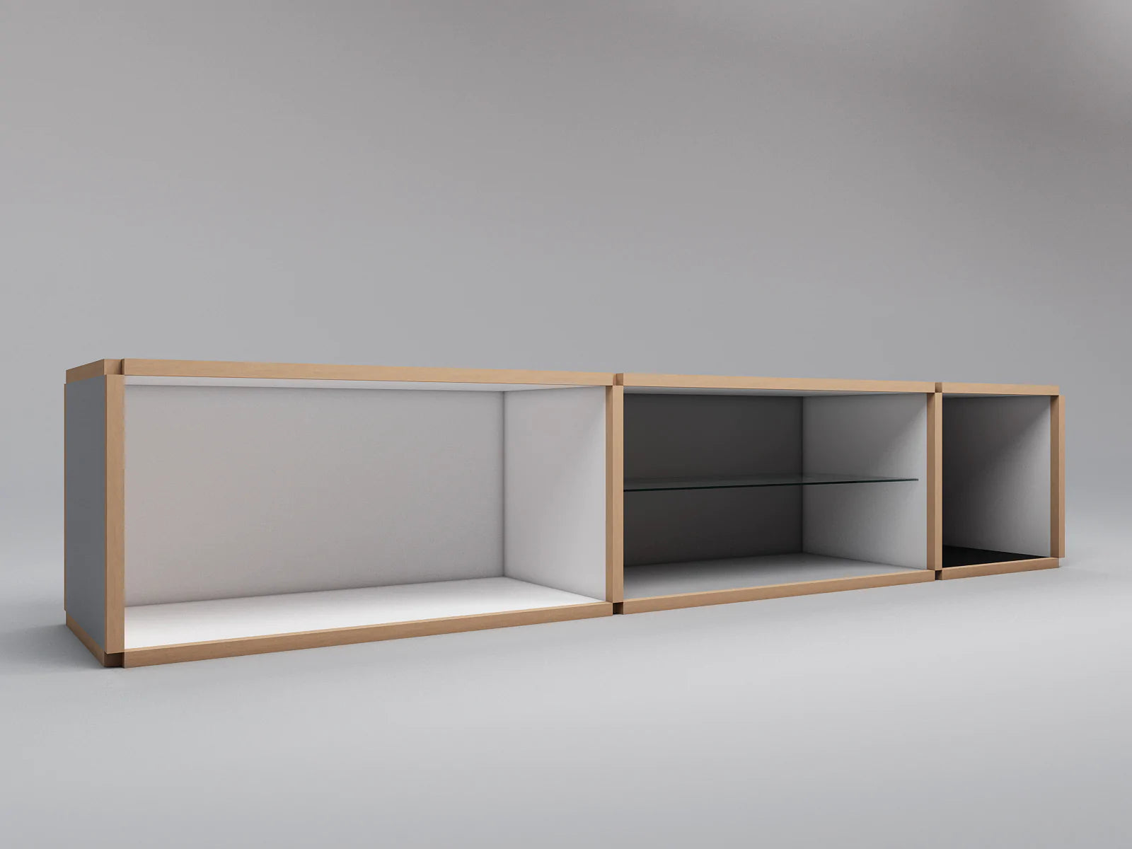 Low media unit
