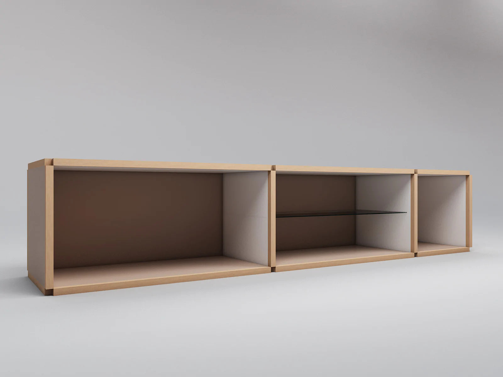 Low media unit
