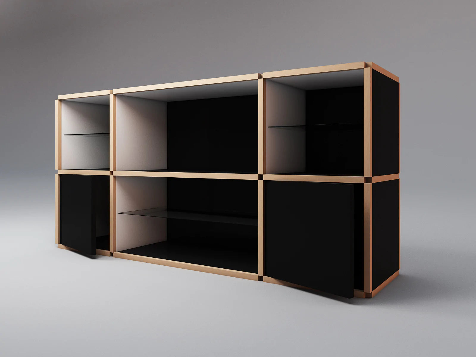 Medium wide sideboard - Module Inc