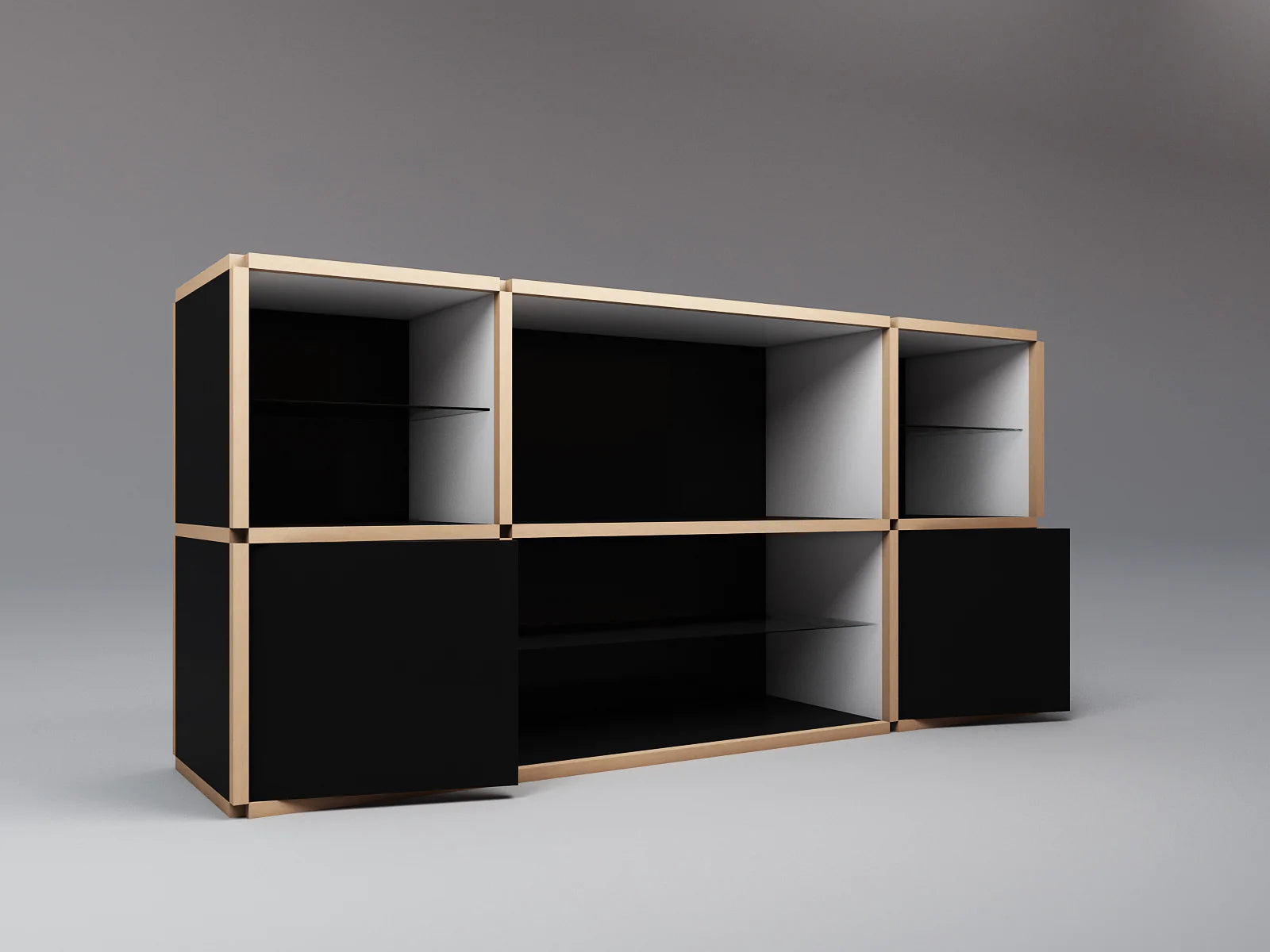 Medium wide sideboard - Module Inc