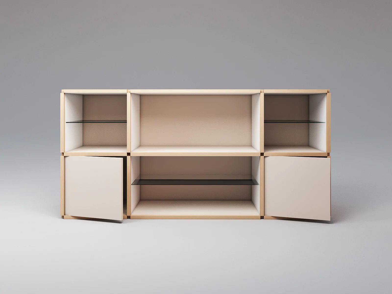 Medium wide sideboard - Module Inc