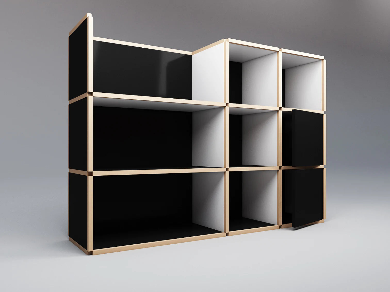 Large wide cabinet