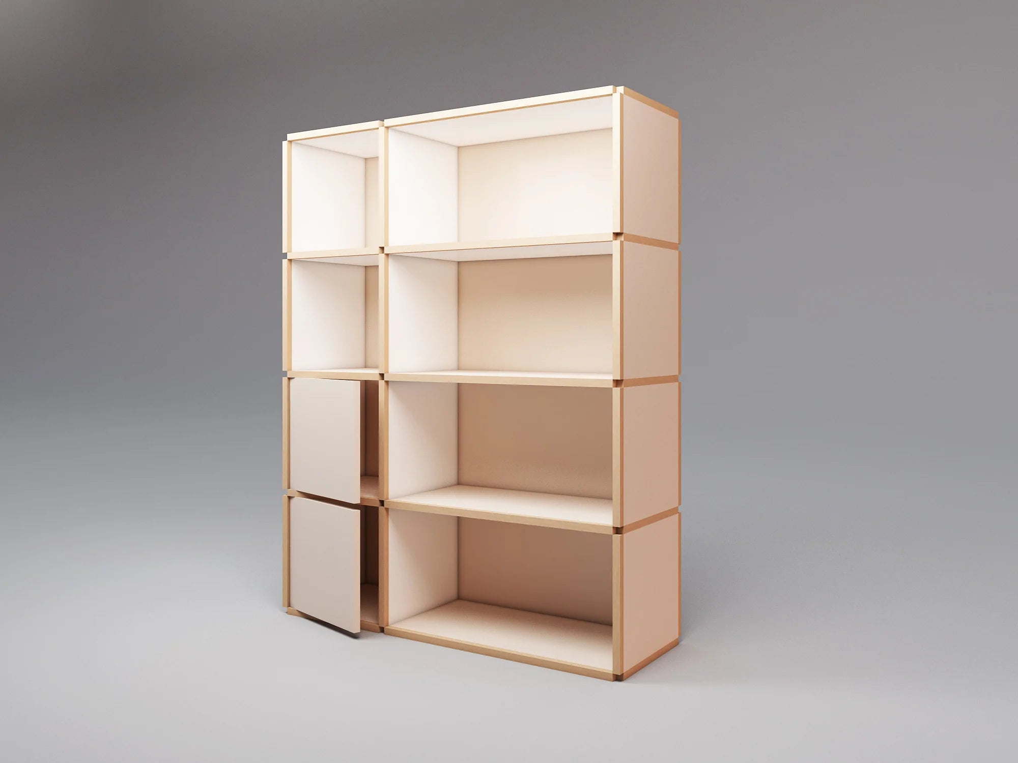 Medium bookcase - Module Inc