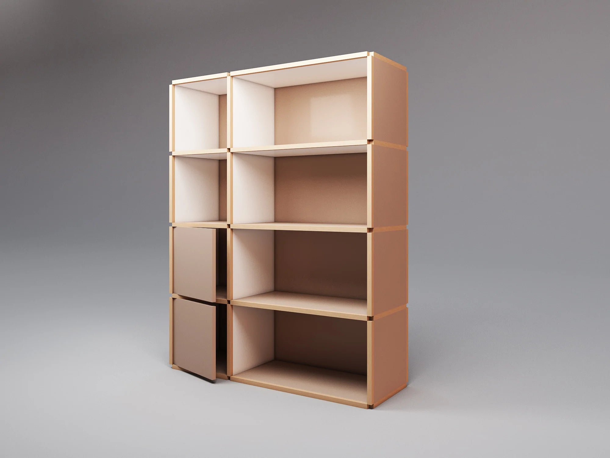 Medium bookcase - Module Inc