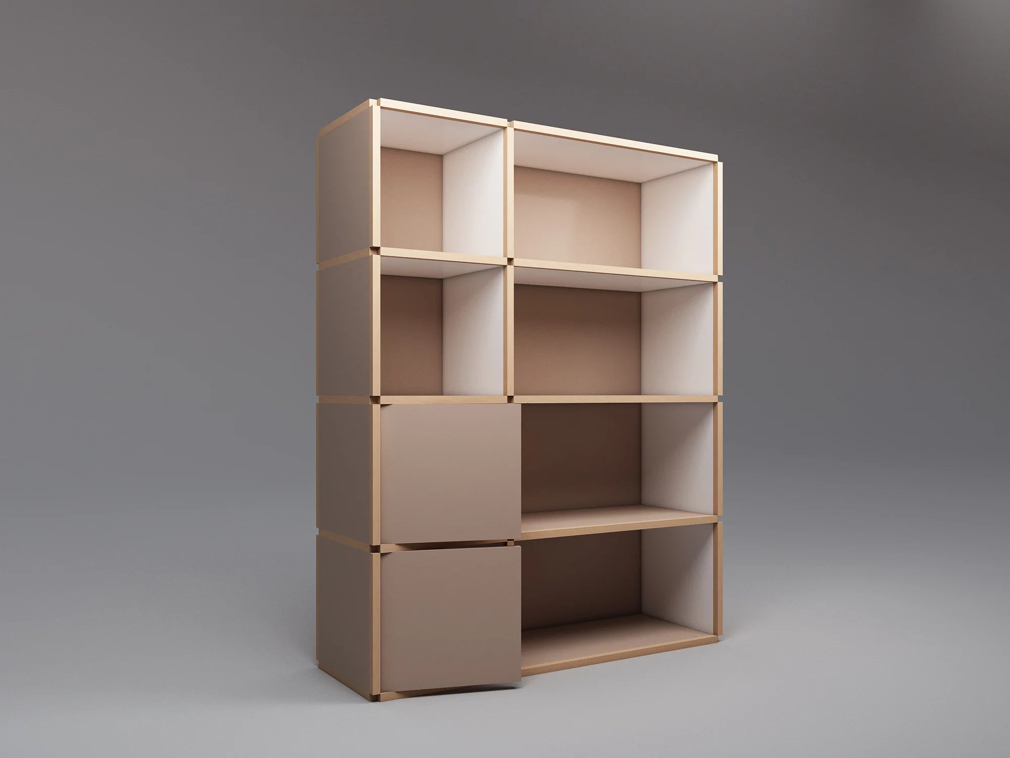 Medium bookcase - Module Inc