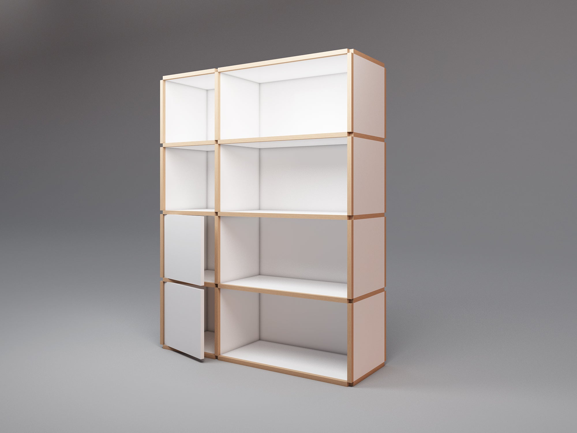 Medium bookcase - Module Inc