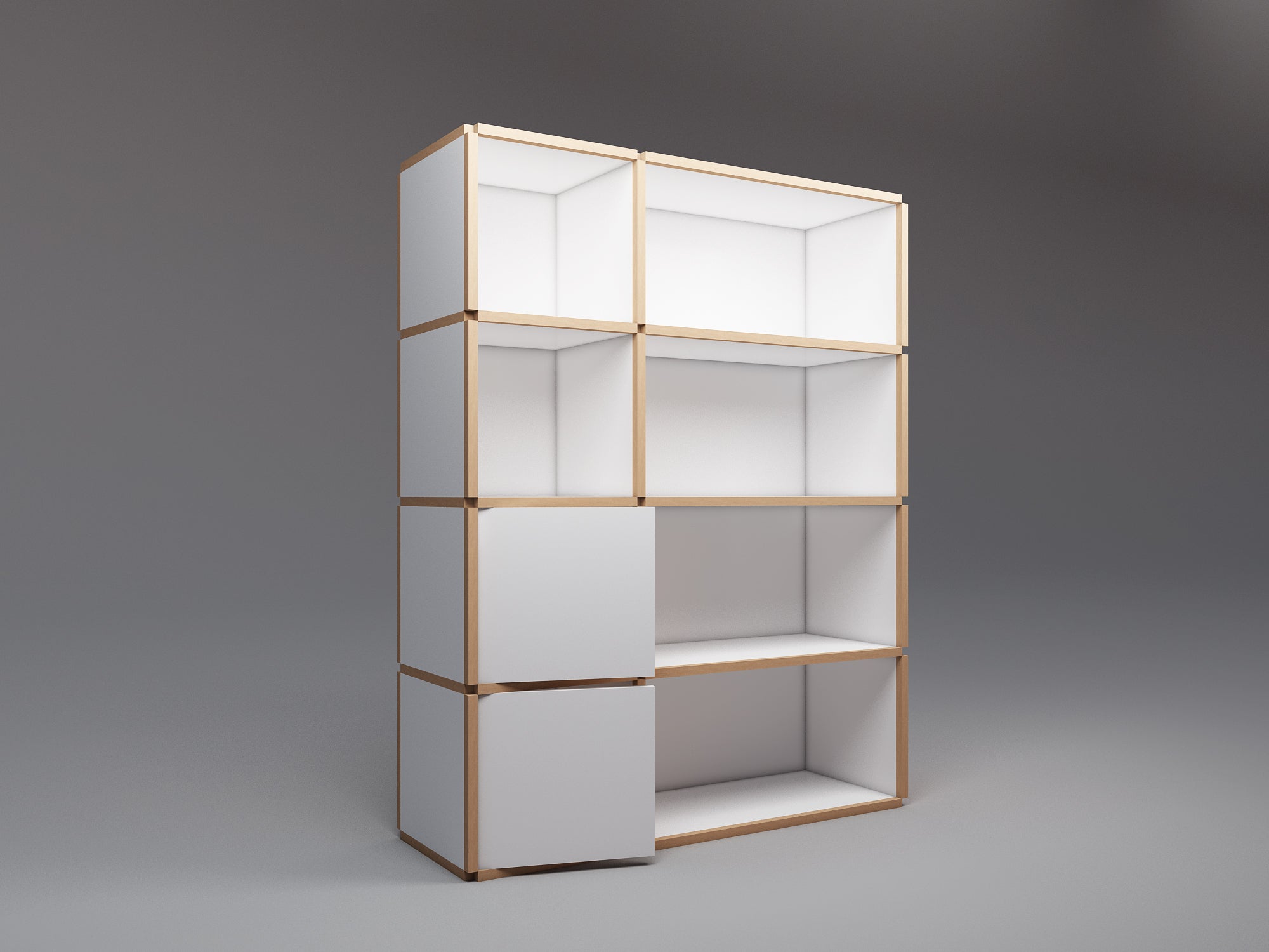 Medium bookcase - Module Inc