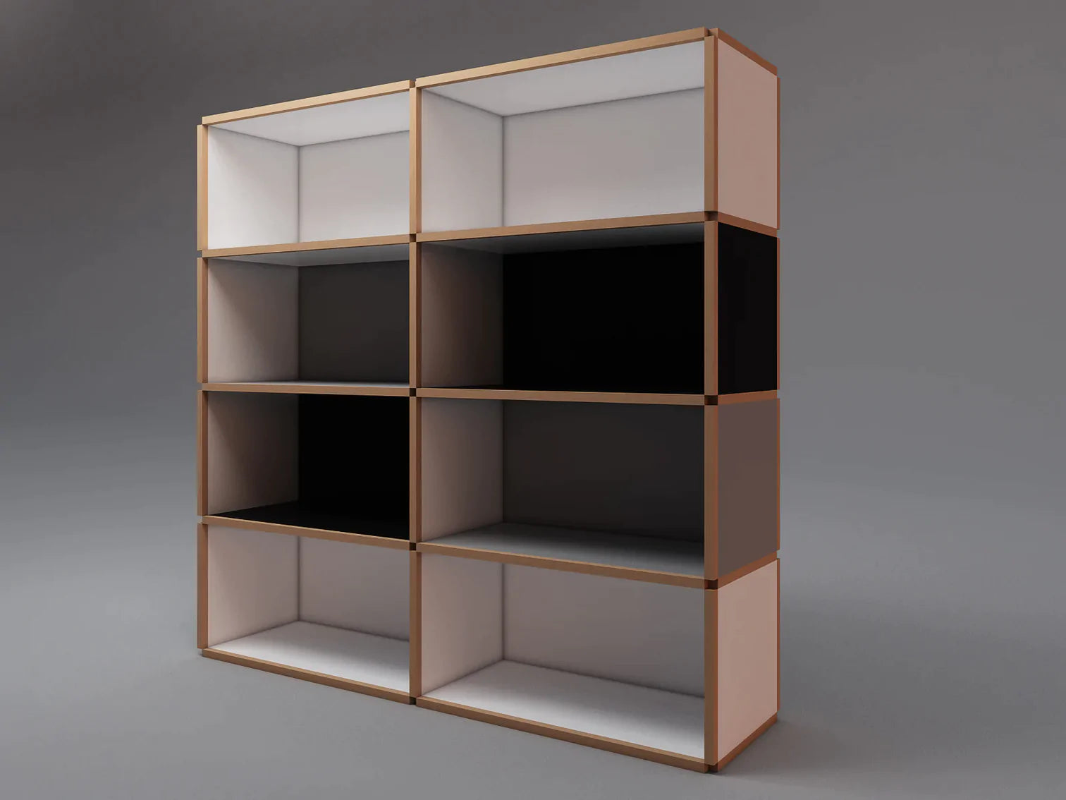Large wide bookcase