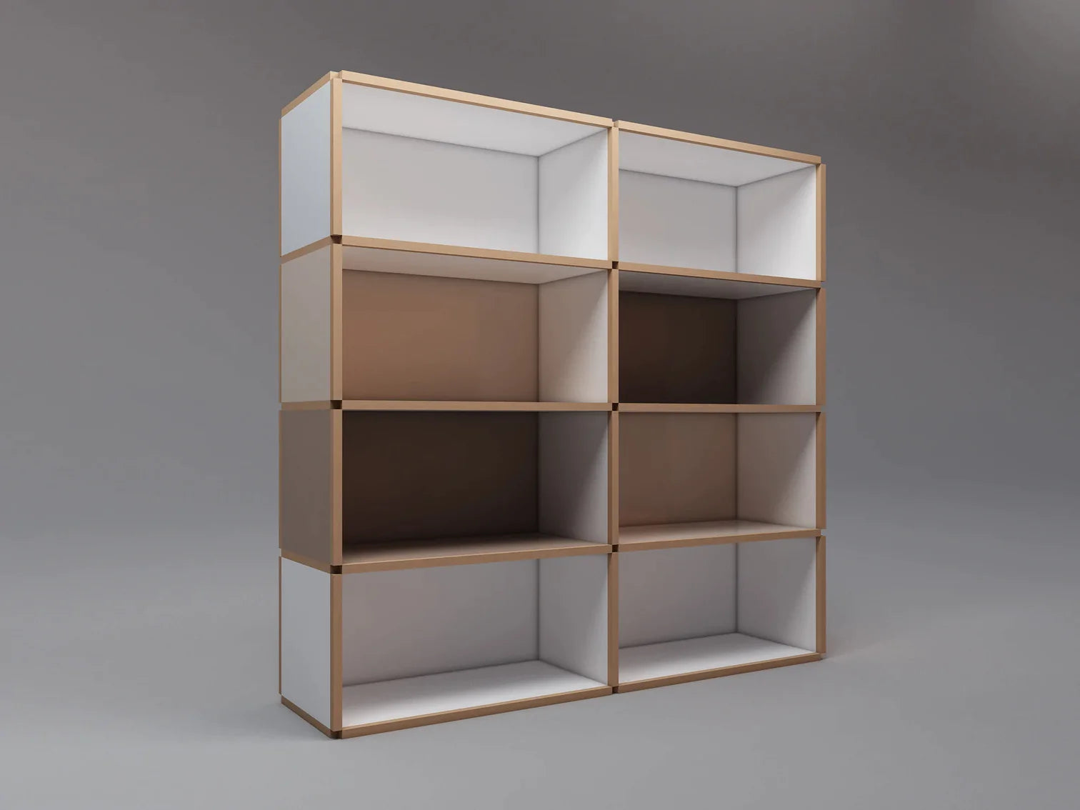 Large wide bookcase