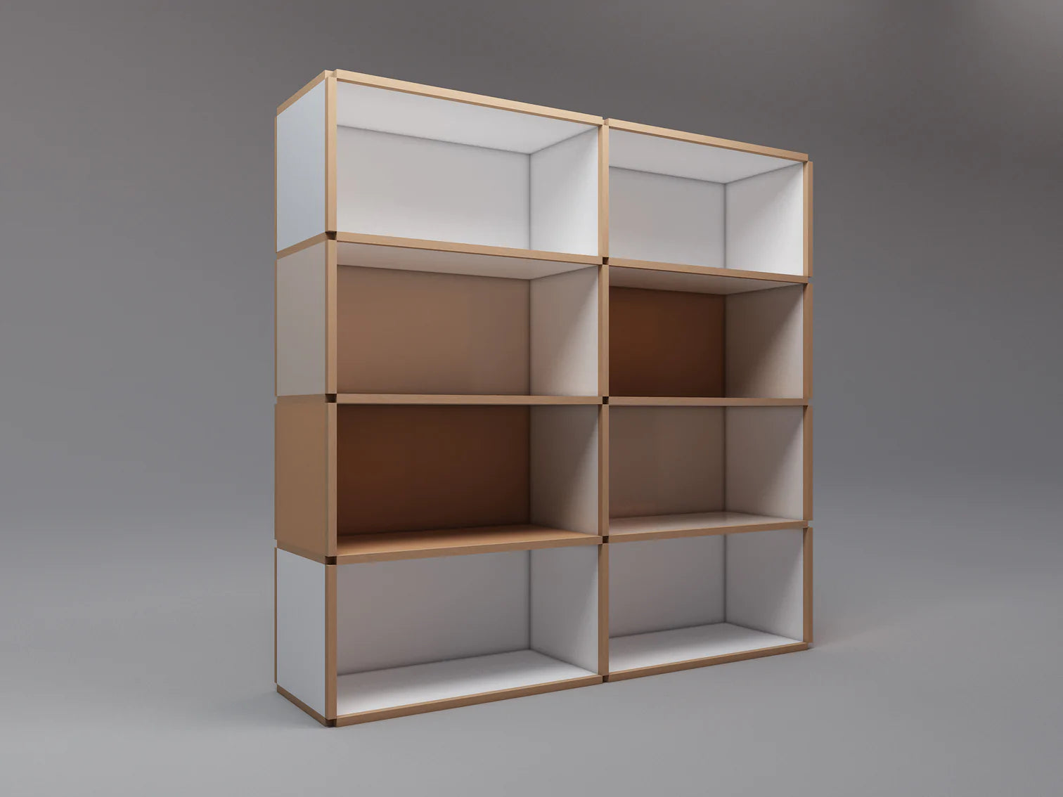 Large wide bookcase