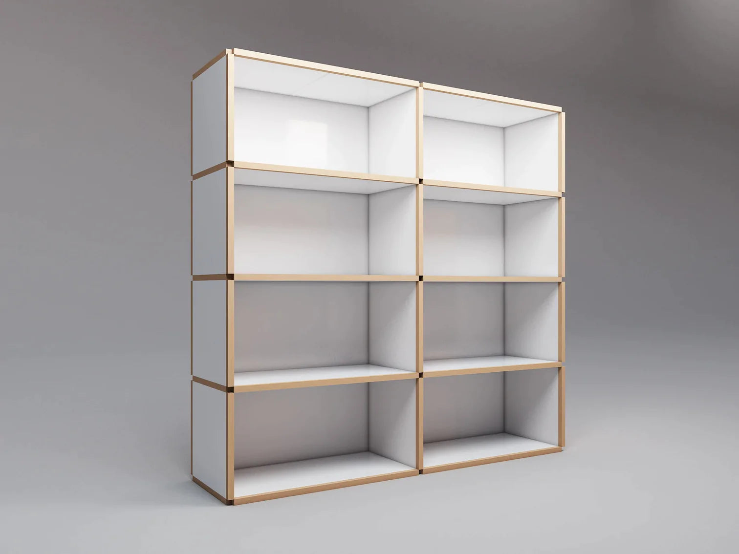 Large wide bookcase
