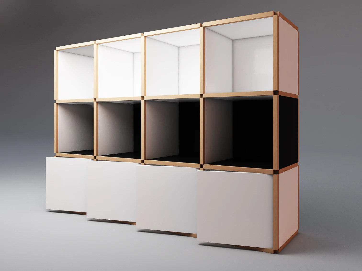 Large wide cabinet