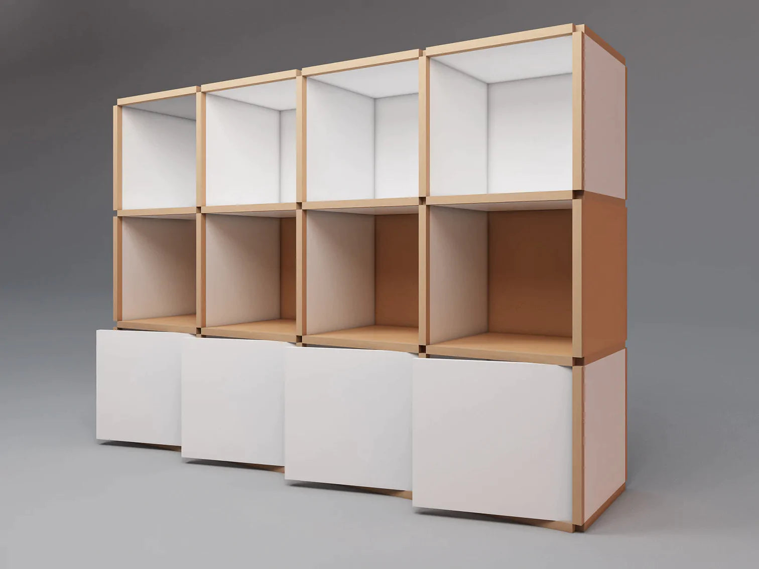 Large wide cabinet