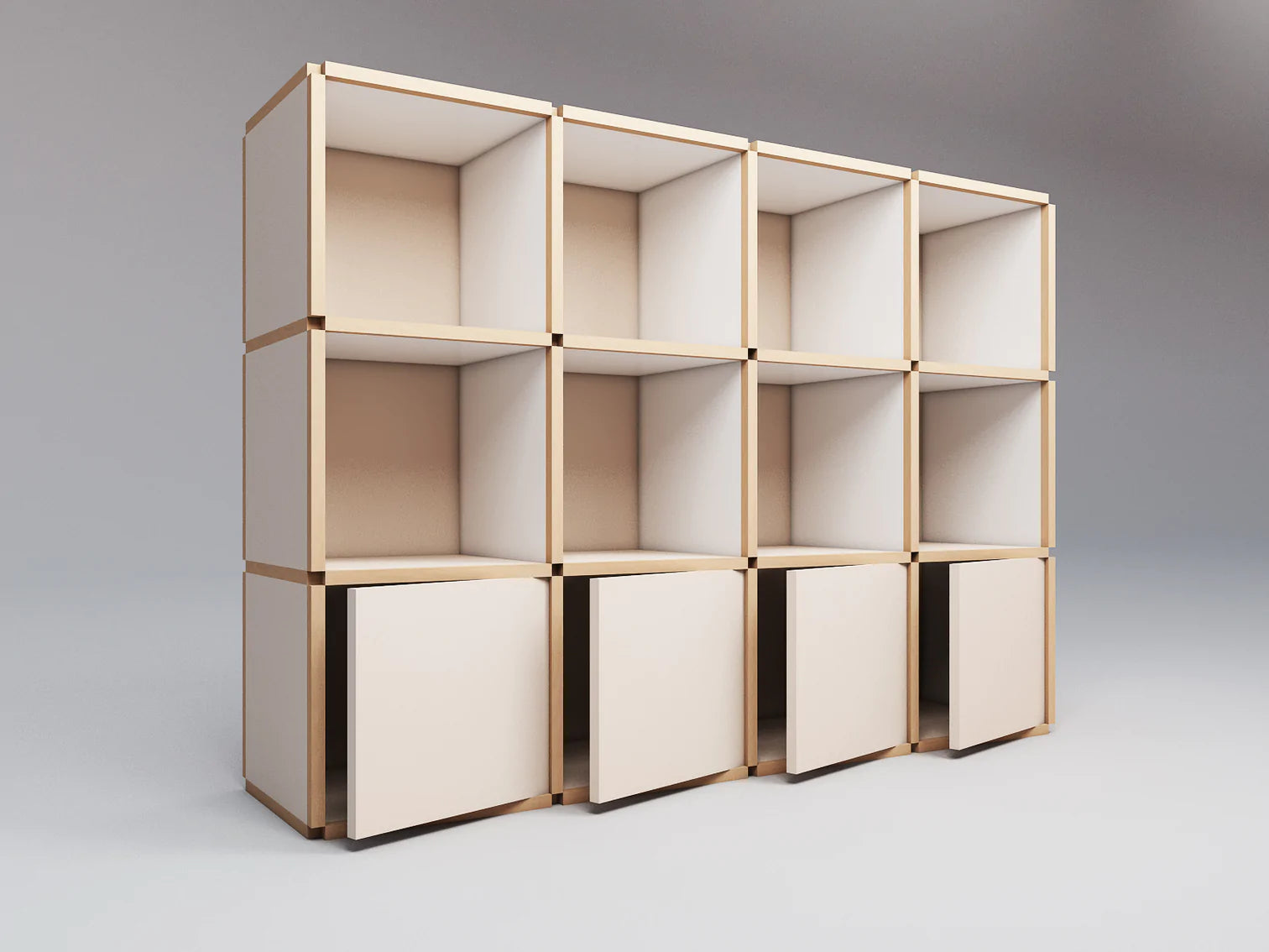 Large wide cabinet