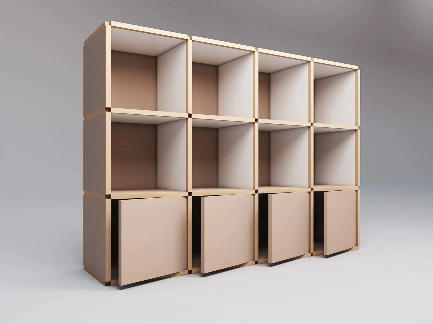 Large wide cabinet