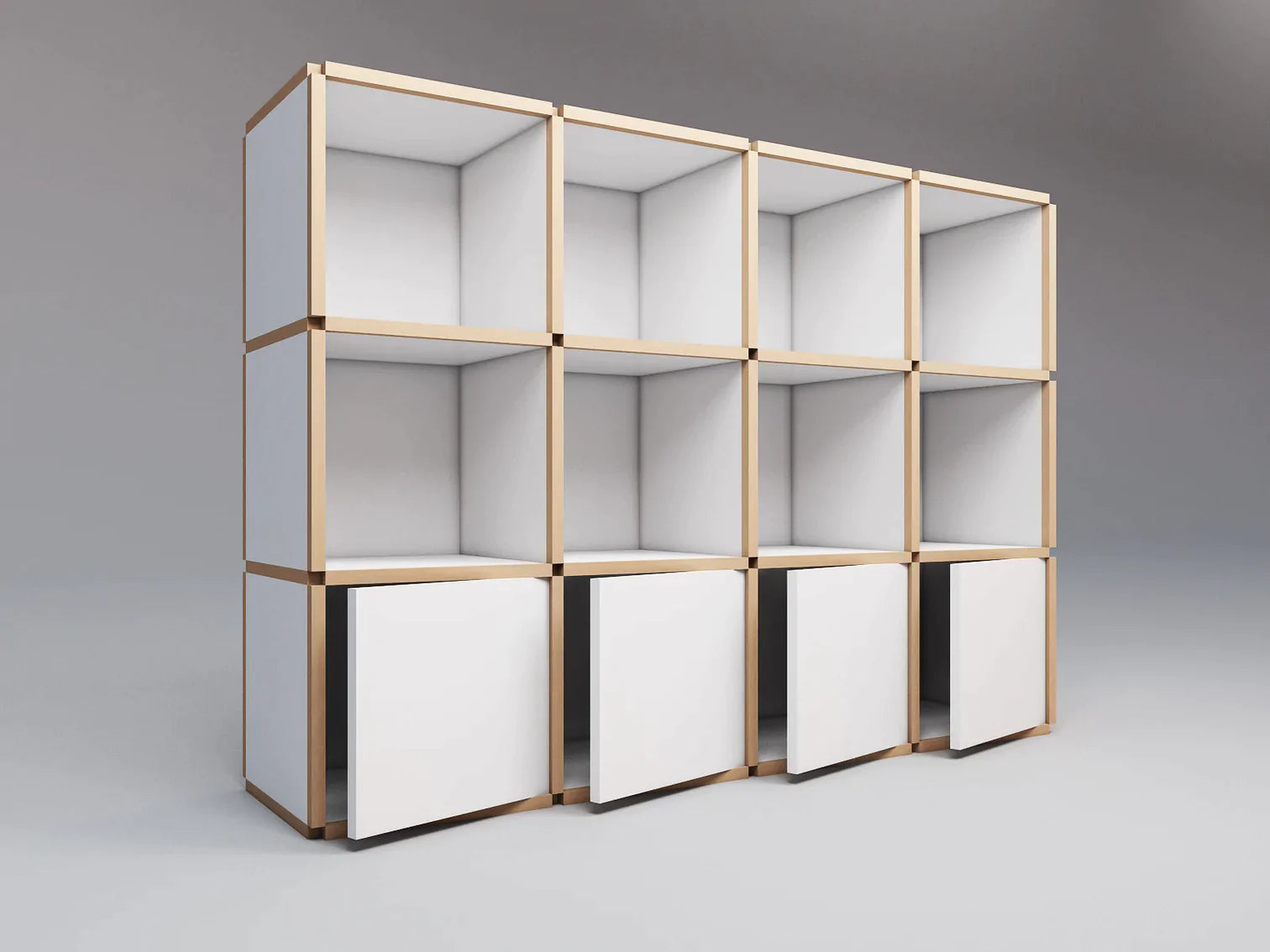 Large wide cabinet