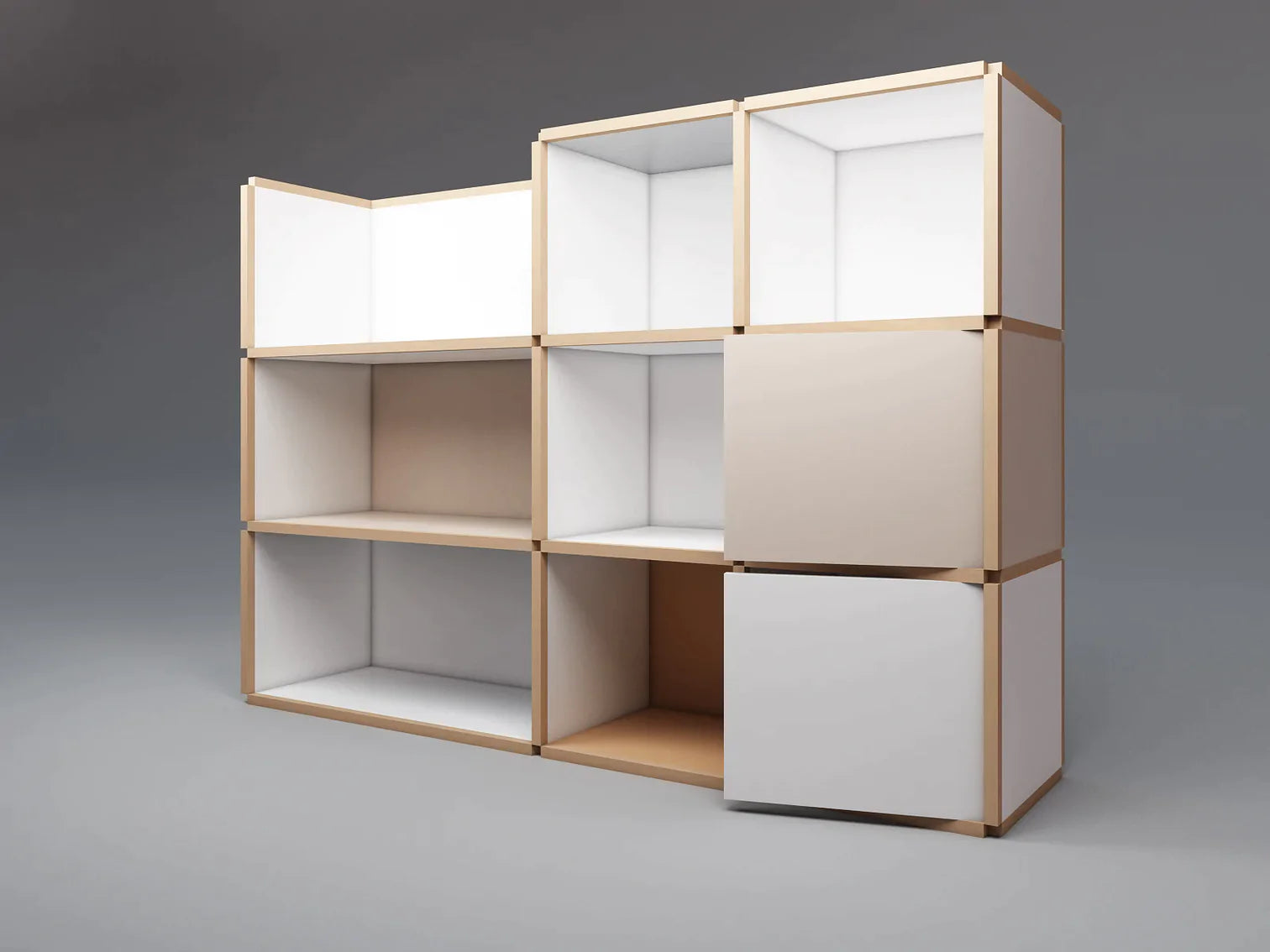 Large wide cabinet