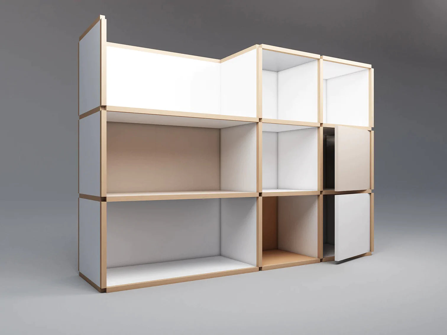 Large wide cabinet