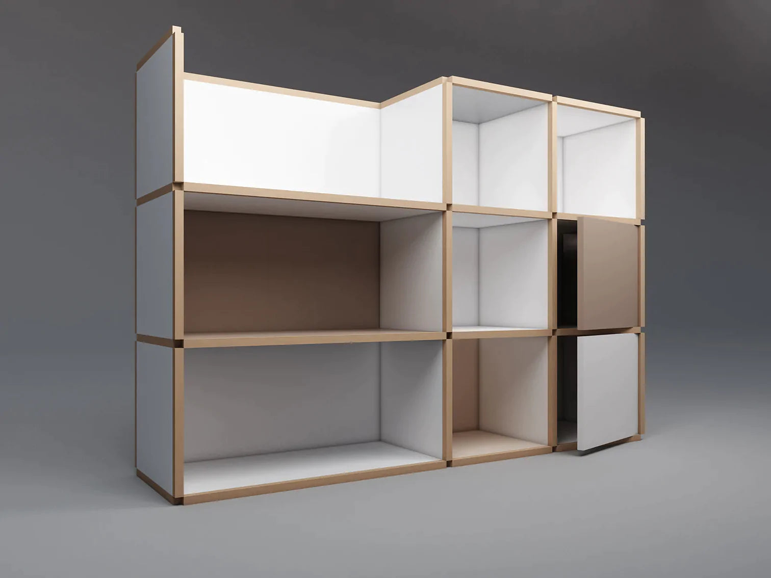 Large wide cabinet