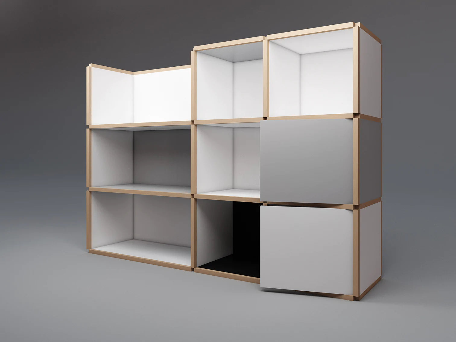 Large wide cabinet