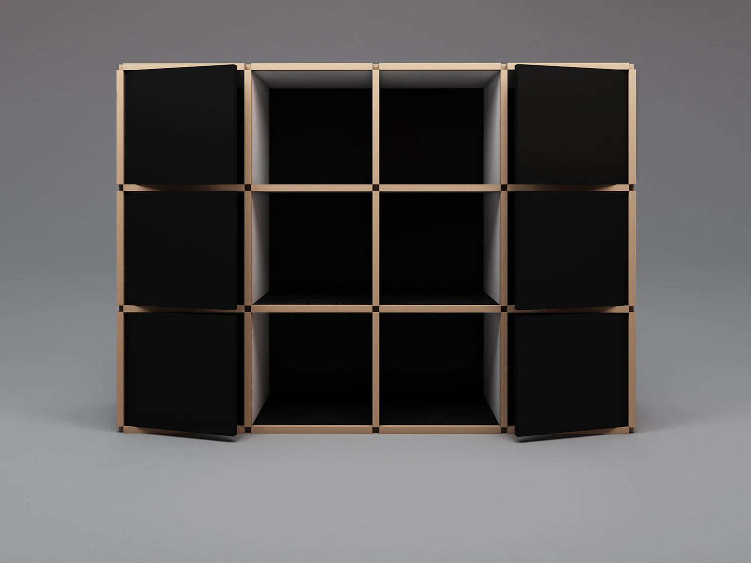 Medium cabinet with doors