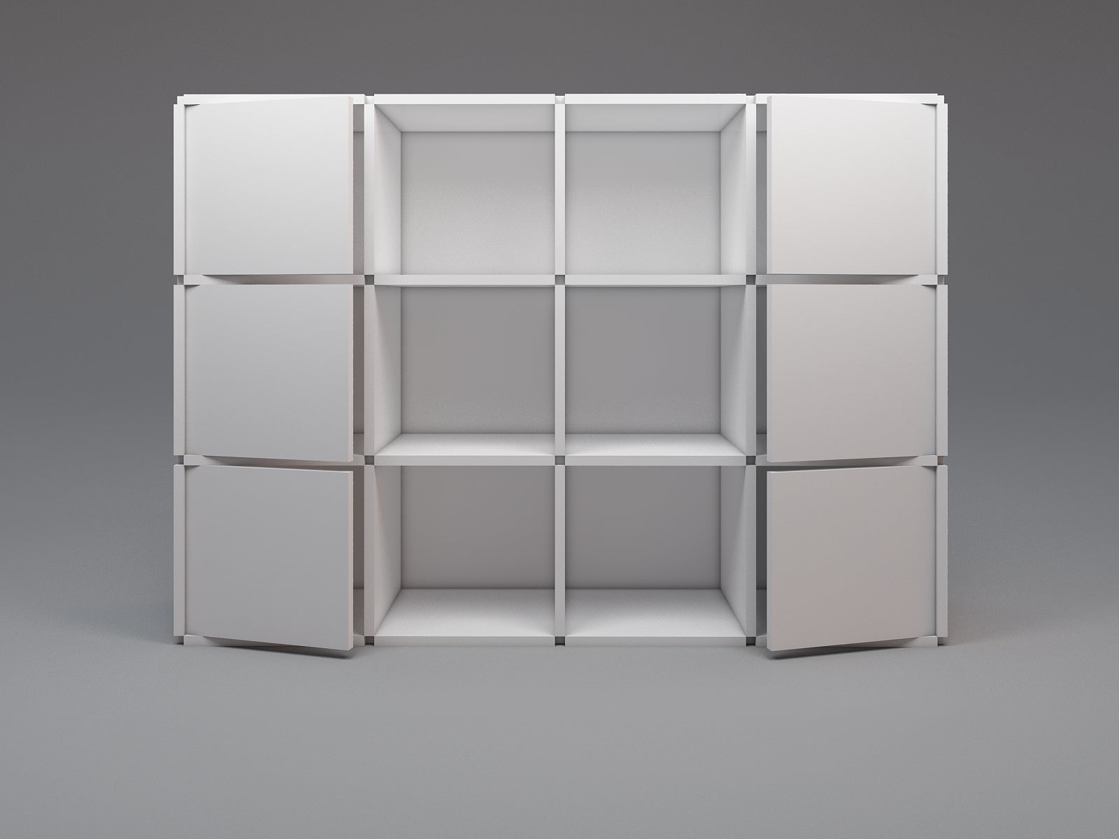 Medium cabinet with doors