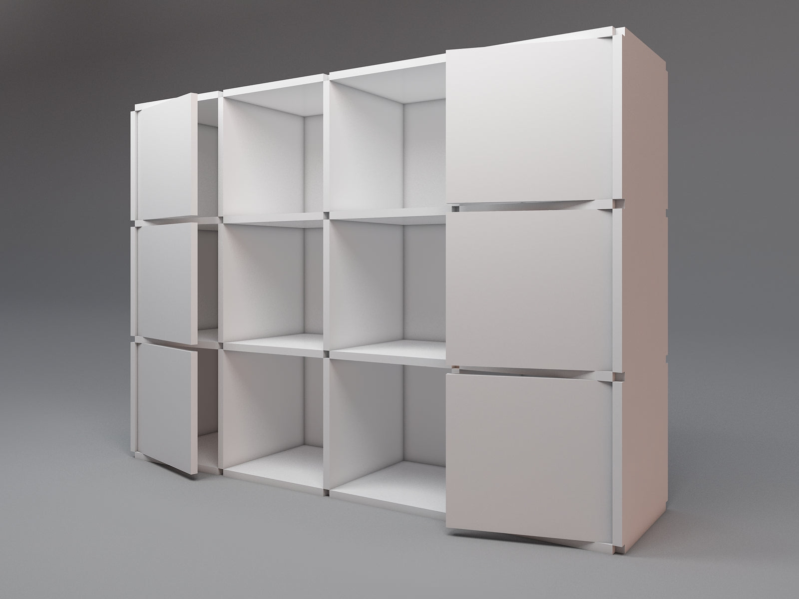 Medium cabinet with doors