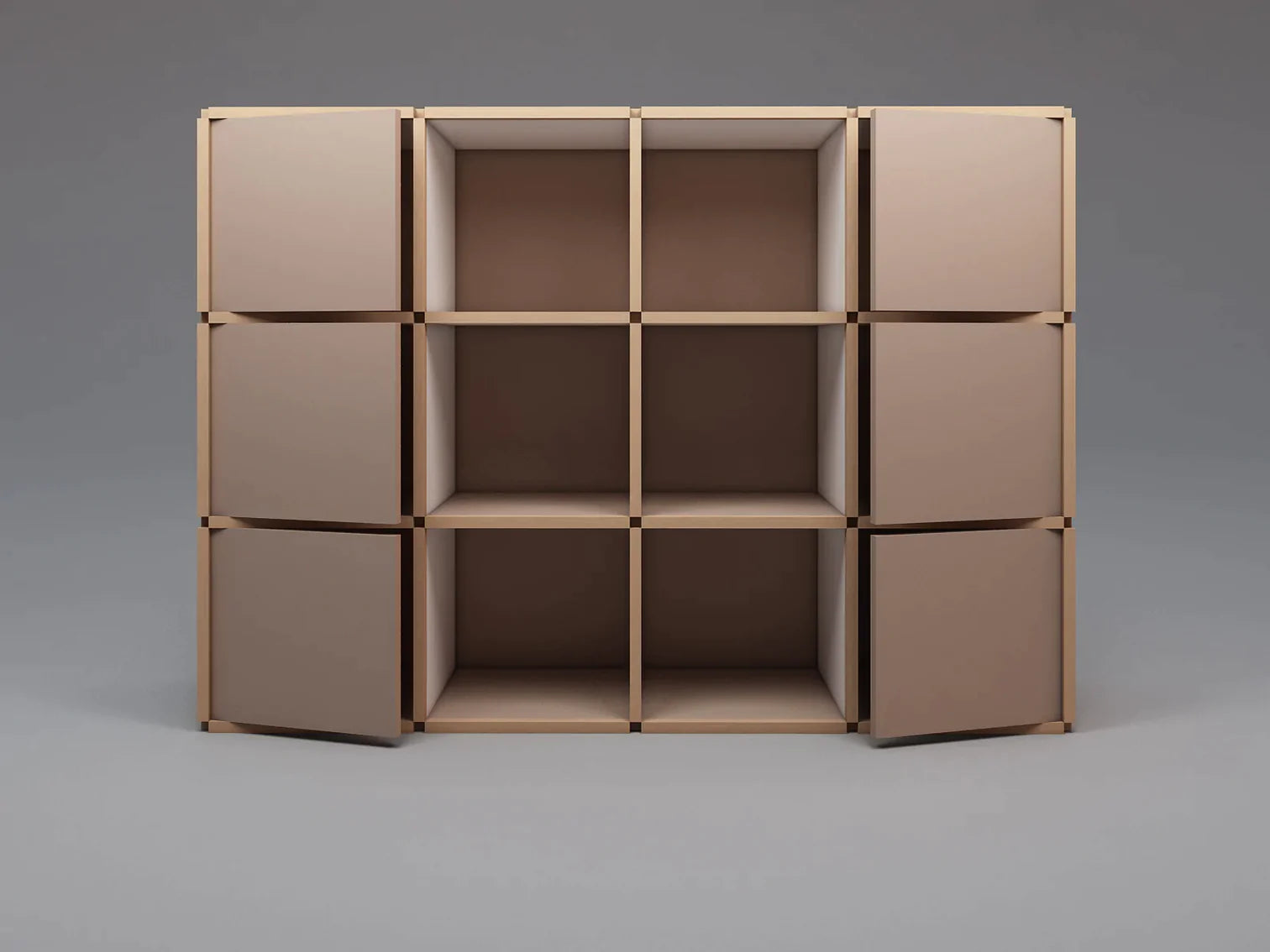 Medium cabinet with doors