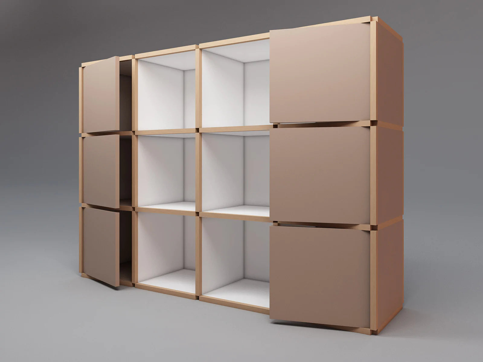 Medium cabinet with doors