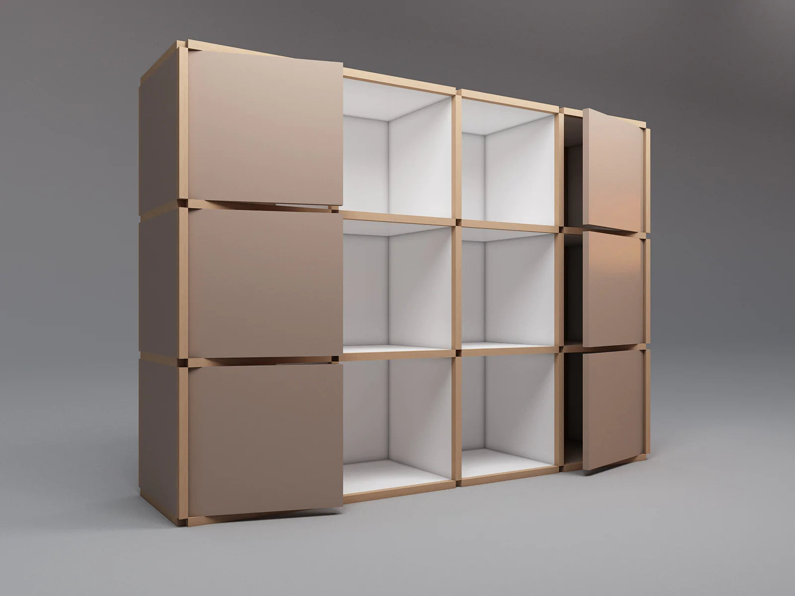 Medium cabinet with doors