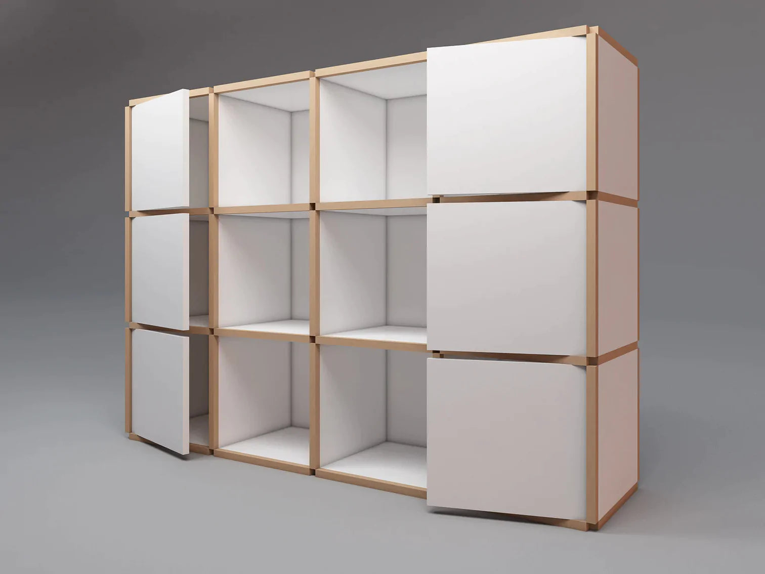 Medium cabinet with doors