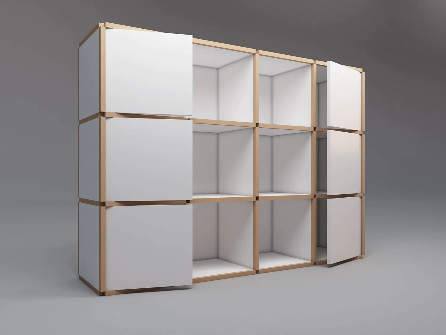 Medium cabinet with doors