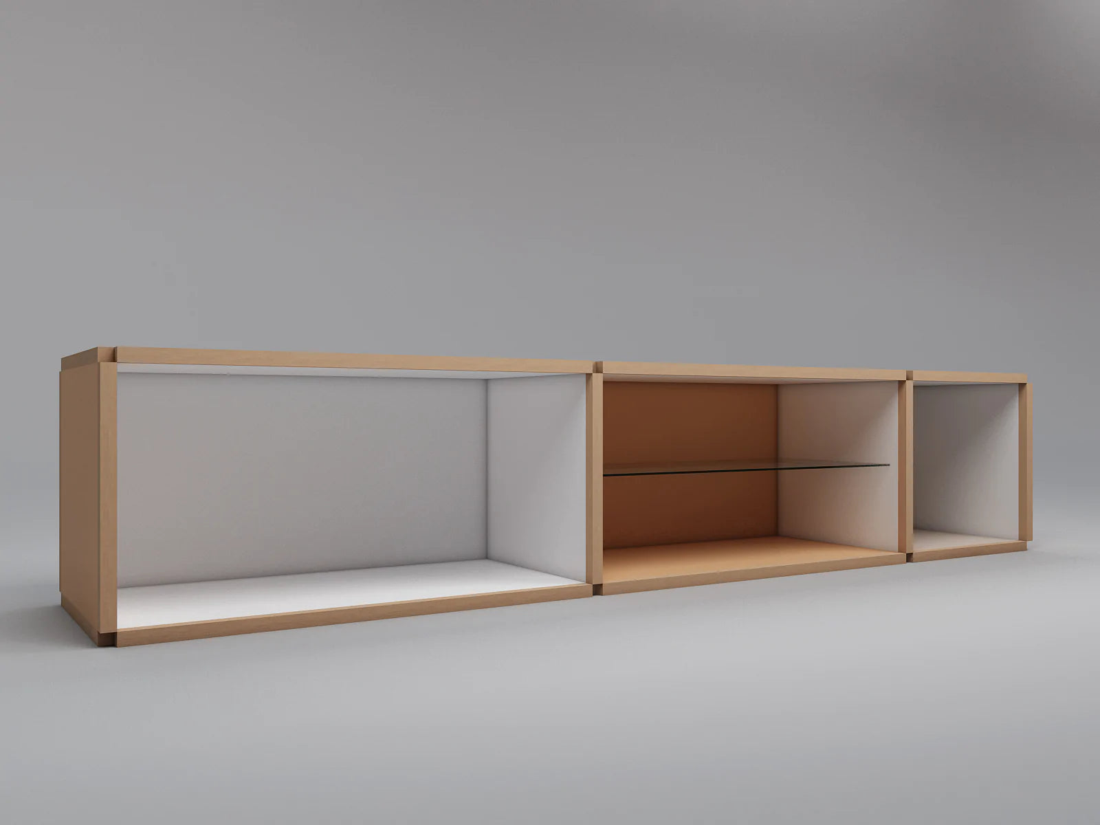 Low media unit